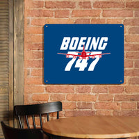 Thumbnail for Amazing Boeing 747 Printed Metal Sign