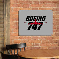 Thumbnail for Amazing Boeing 747 Printed Metal Sign