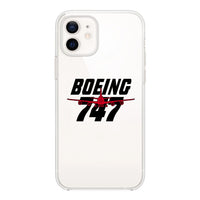 Thumbnail for Amazing Boeing 747 Designed Transparent Silicone iPhone Cases