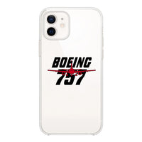 Thumbnail for Amazing Boeing 757 Designed Transparent Silicone iPhone Cases