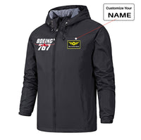 Thumbnail for Amazing Boeing 767 Designed Rain Jackets & Windbreakers