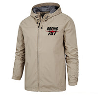 Thumbnail for Amazing Boeing 767 Designed Rain Jackets & Windbreakers