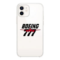 Thumbnail for Amazing Boeing 777 Designed Transparent Silicone iPhone Cases