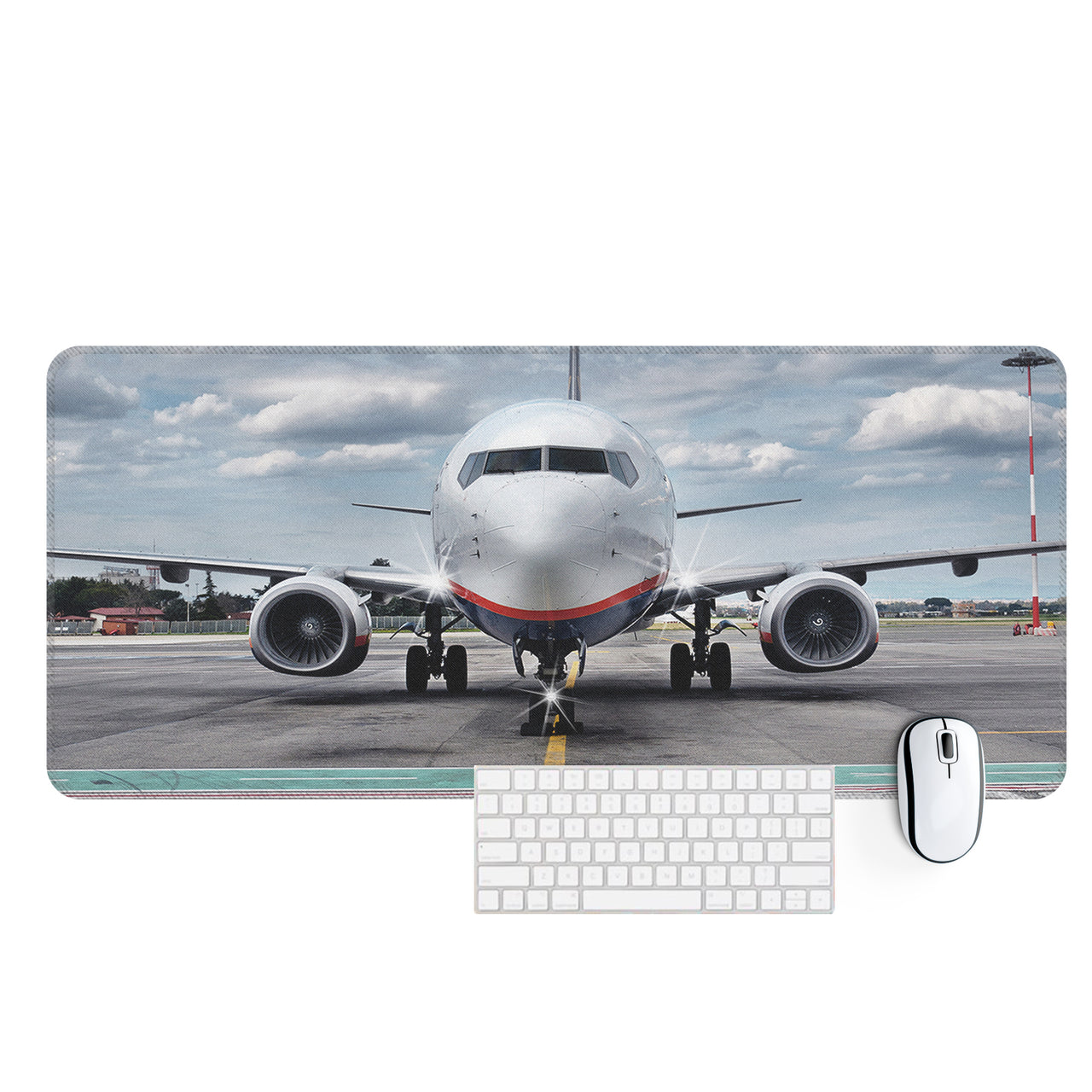 Amazing Clouds and Boeing 737 NG Designed Desk Mats