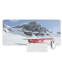 Thumbnail for Amazing Snow Airplane Designed Desk Mats
