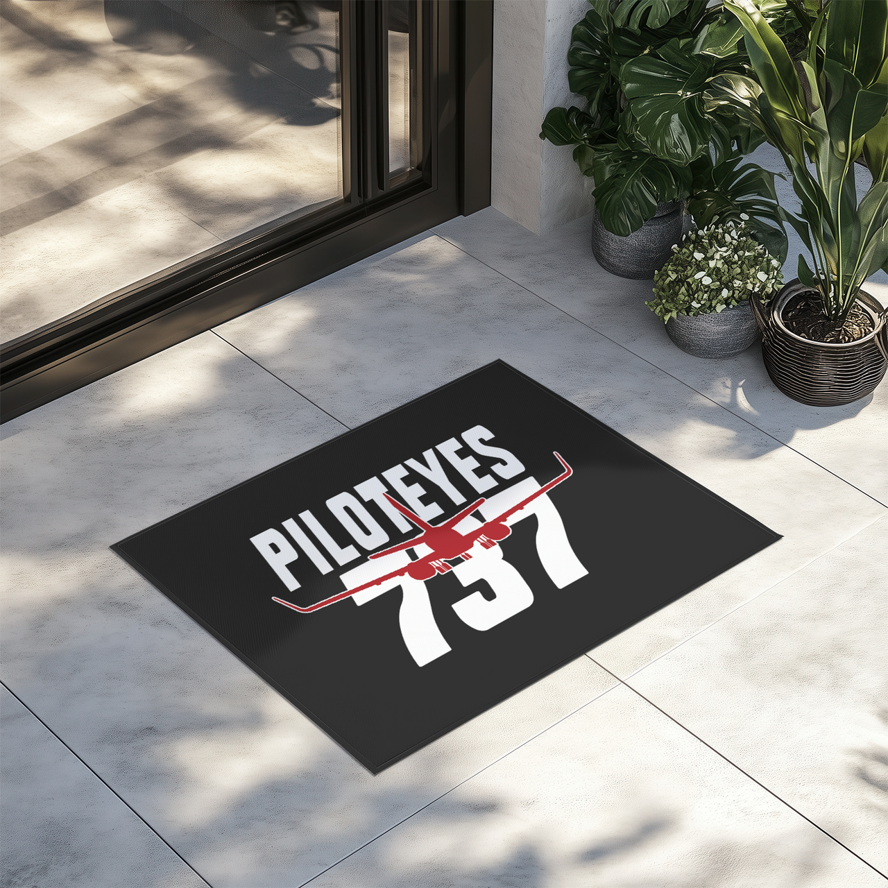 Amazing Boeing 737 Designed Door Mats