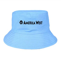 Thumbnail for America West Airlines summer hat - light blue