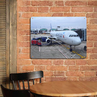 Thumbnail for American Airlines A321 Printed Metal Sign
