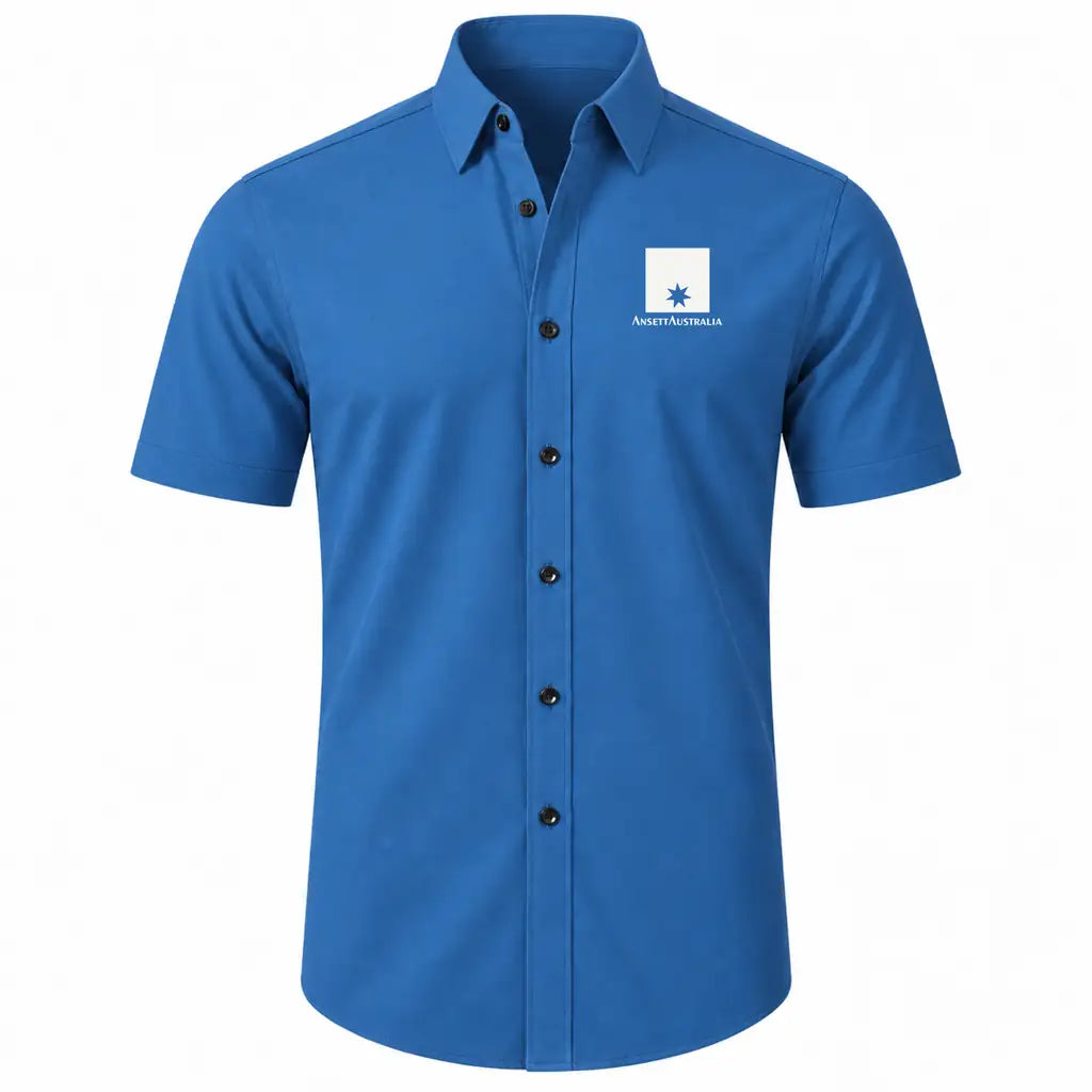 Ansett Australia Short Sleeve Shirt - Blue