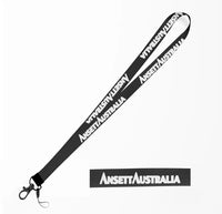 Thumbnail for Ansett Australia lanyard - black