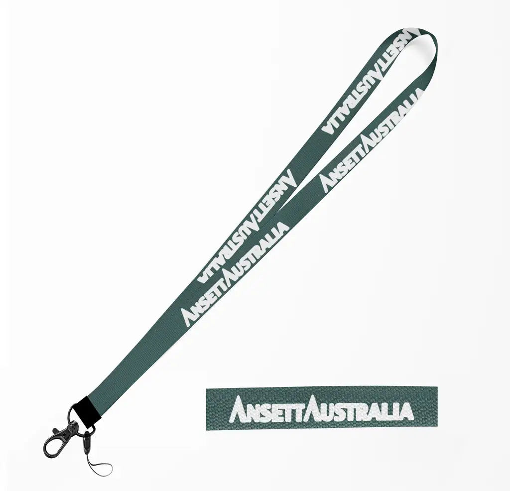Ansett Australia lanyard - dark green