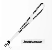 Thumbnail for Ansett Australia lanyard - white