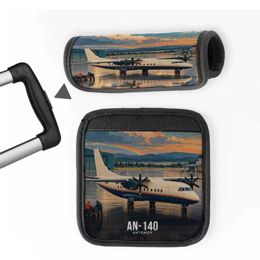 Antonov An-140 - 3D - Luggage Handle Cover - Full Print