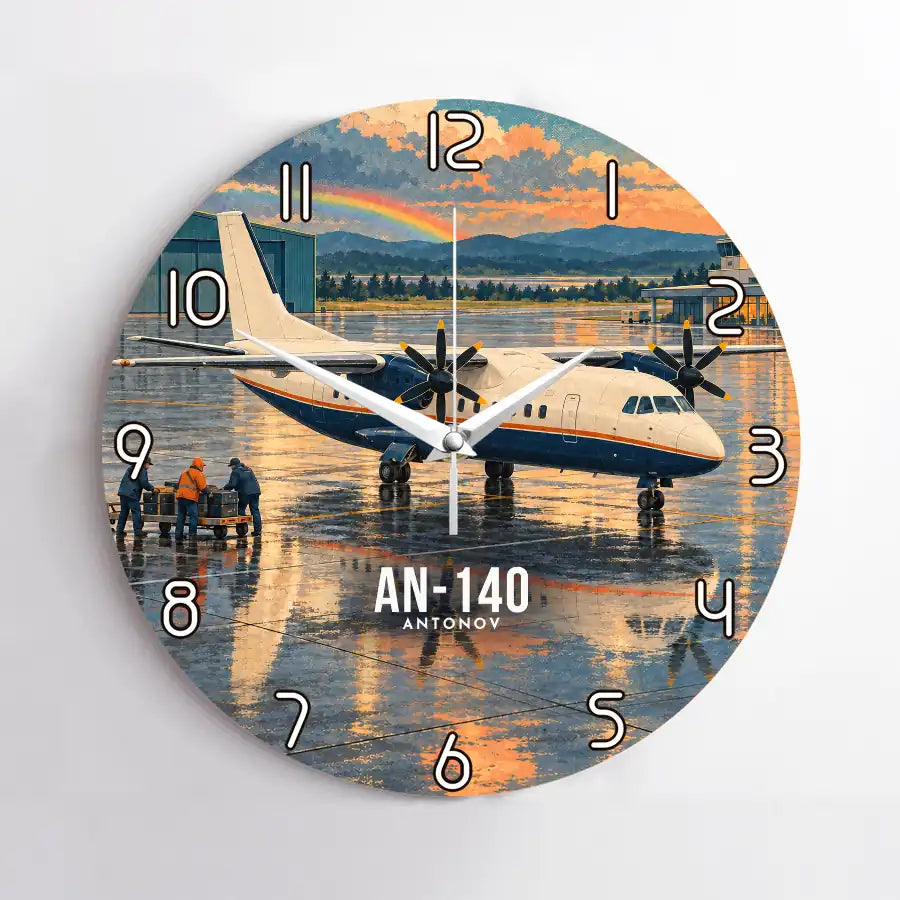 Antonov An-140 - 3D - No Frame - Full Print