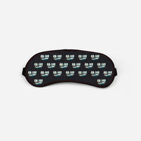 Thumbnail for Antonov An-140 - Cartoon Pattern - Sleep Mask - Black