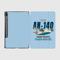 Thumbnail for Antonov An-140 - Cartoon - Samsung Tablet - Light Blue