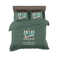 Thumbnail for Antonov An-140 - Original - Bedding Set - Dark Green