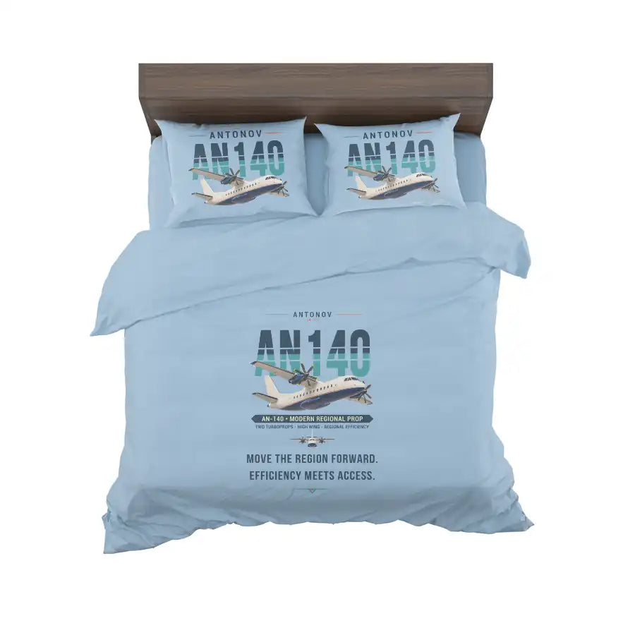 Antonov An-140 - Original - Bedding Set - Light Blue
