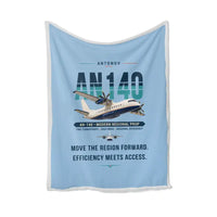 Thumbnail for Antonov An-140 - Original - Blanket - Light Blue