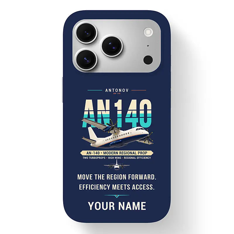 Antonov An-140 - Original + Name - MagSafe iPhone 17 Pro - Navy Blue