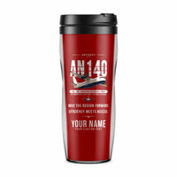 Thumbnail for Antonov An-140 - Original + Name - Plastic (No Holder) - Red