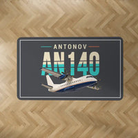 Thumbnail for Antonov An-140 - Original - Rectangle Carpet - Dark Gray
