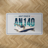 Thumbnail for Antonov An-140 - Original - Rectangle Carpet - Light Gray