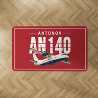 Thumbnail for Antonov An-140 - Original - Rectangle Carpet - Red