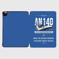 Thumbnail for Antonov An-140 - Original - iPad Case - Blue