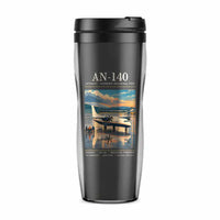 Thumbnail for Antonov An-140 - Poster - Plastic (No Holder) - Gray
