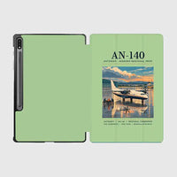 Thumbnail for Antonov An-140 - Poster - Samsung Tablet - Light Green