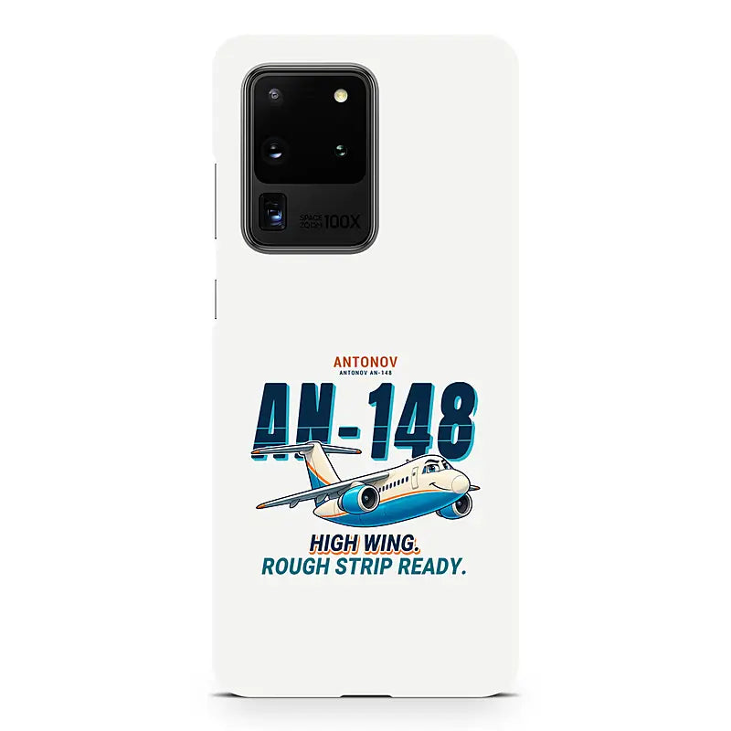 Antonov An-148 - Cartoon - Samsung Case - White