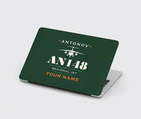 Thumbnail for Antonov An-148 - Heritage + Name - MacBook Case - Dark Green