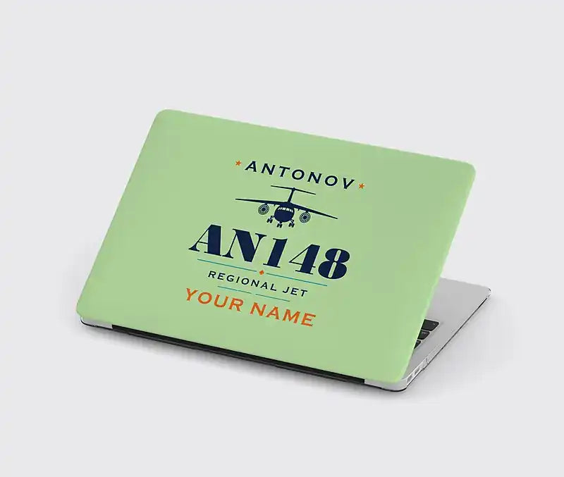 Antonov An-148 - Heritage + Name - MacBook Case - Light Green