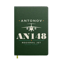 Thumbnail for Antonov An-148 - Heritage - Notebook - Dark Green