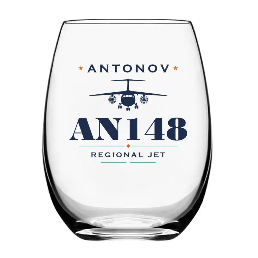 Antonov An-148 - Heritage - Water & Drink Glass