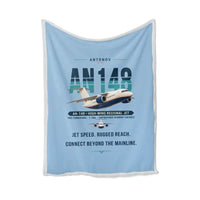 Thumbnail for Antonov An-148 - Original - Blanket - Light Blue