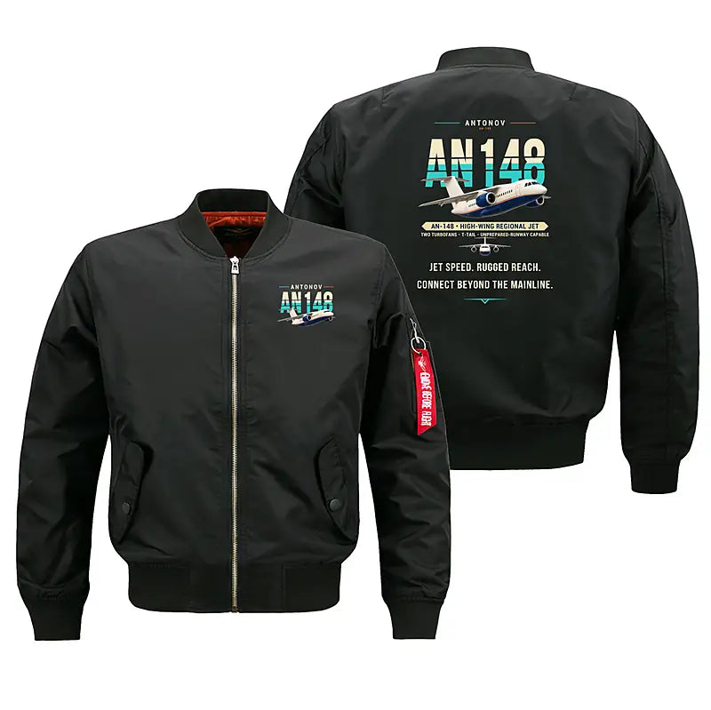 Antonov An-148 - Original - Bomber Jacket - Black