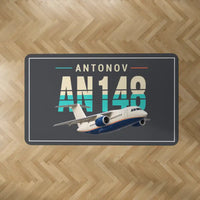 Thumbnail for Antonov An-148 - Original - Rectangle Carpet - Dark Gray