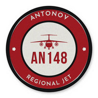 Thumbnail for Antonov An-148 Patches - Circle - Red White