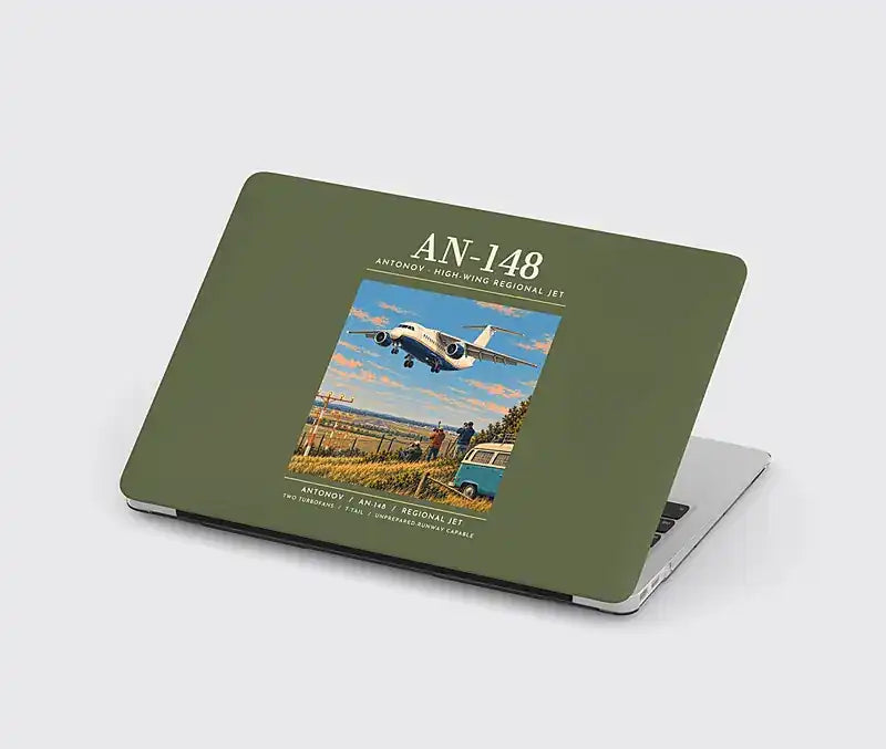 Antonov An-148 - Poster - MacBook Case - Green Army