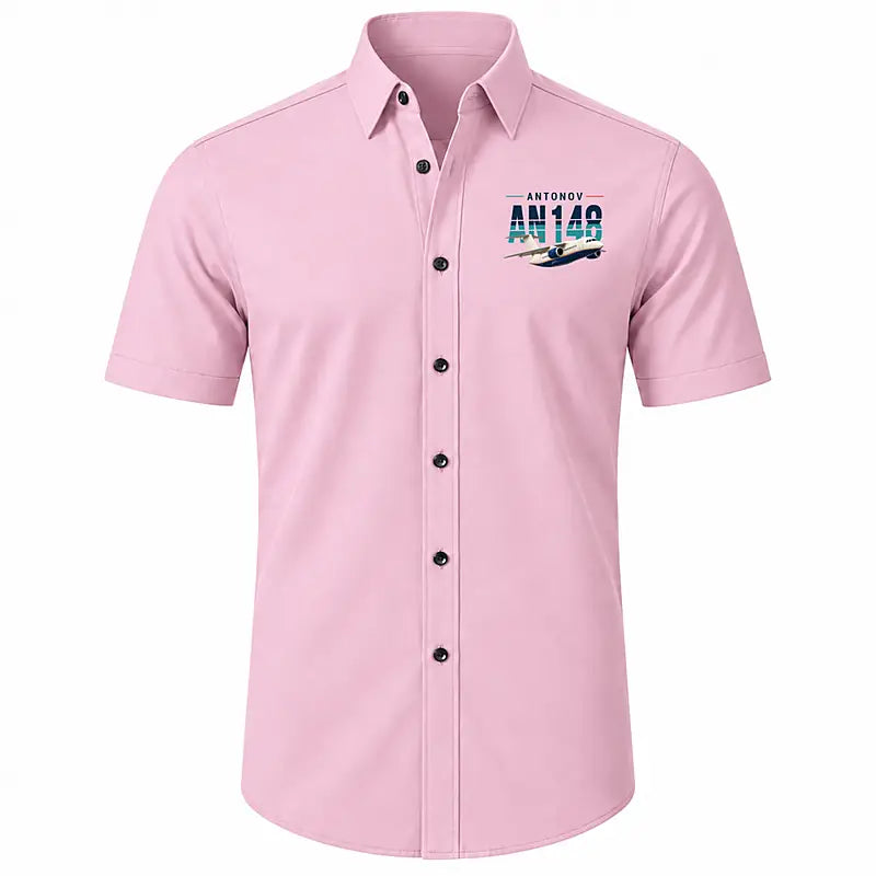 Antonov An-148 - Short Sleeve Shirt - Original - Pink