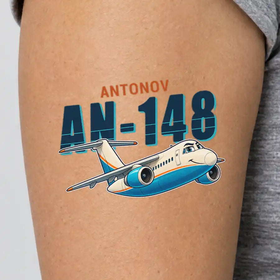 Antonov An-148 - Tattoo - Cartoon