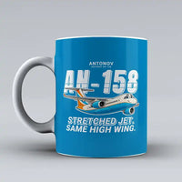 Thumbnail for Antonov An-158 - Cartoon - Mug - Turquoise