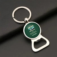 Thumbnail for Antonov An-158 - Original + Name - Bottle Opener Key Chain - Dark Green