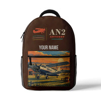 Thumbnail for Antonov An-2 - 3D Backpack - Brown + Name