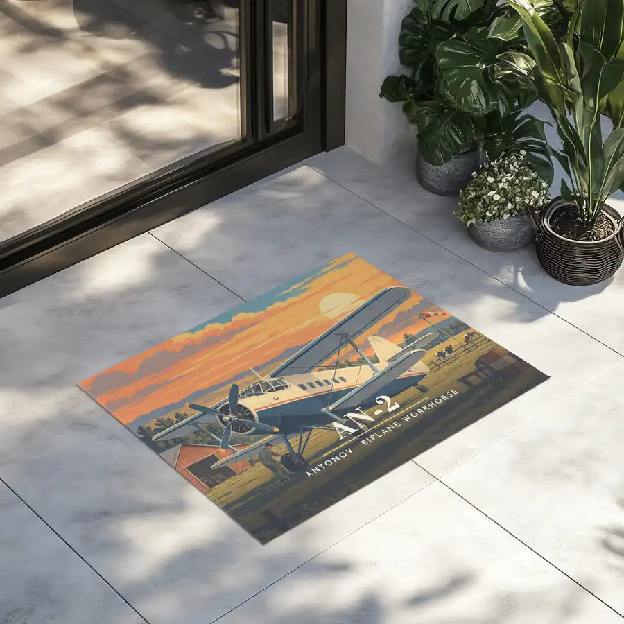 Antonov An-2 - 3D - Door Mat