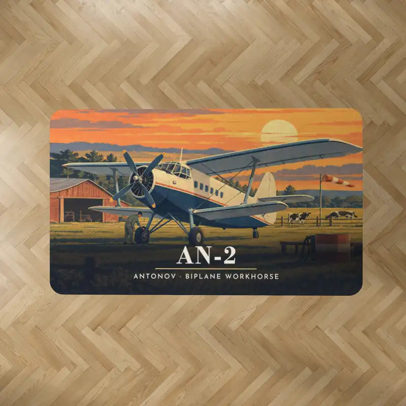 Antonov An-2 - 3D - Rectangle Carpet - Full Print