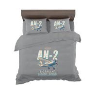 Thumbnail for Antonov An-2 - Cartoon - Bedding Set - Gray