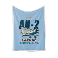 Thumbnail for Antonov An-2 - Cartoon - Blanket - Light Blue